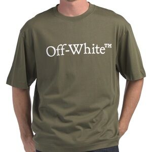 Off-White Olive Short Sleeve Tee